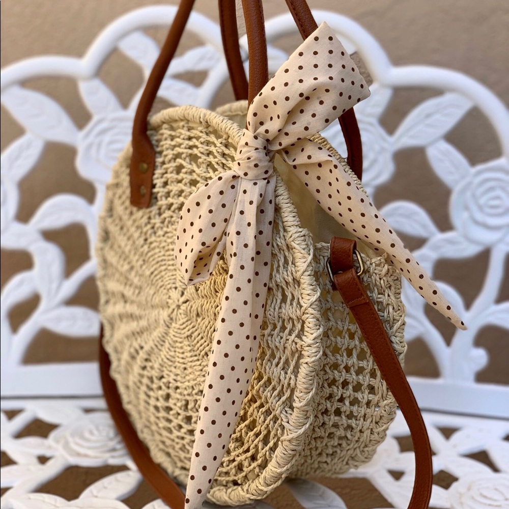 💥BEST SELLER 💥 Round Straw Bag - Picture 6 of 9